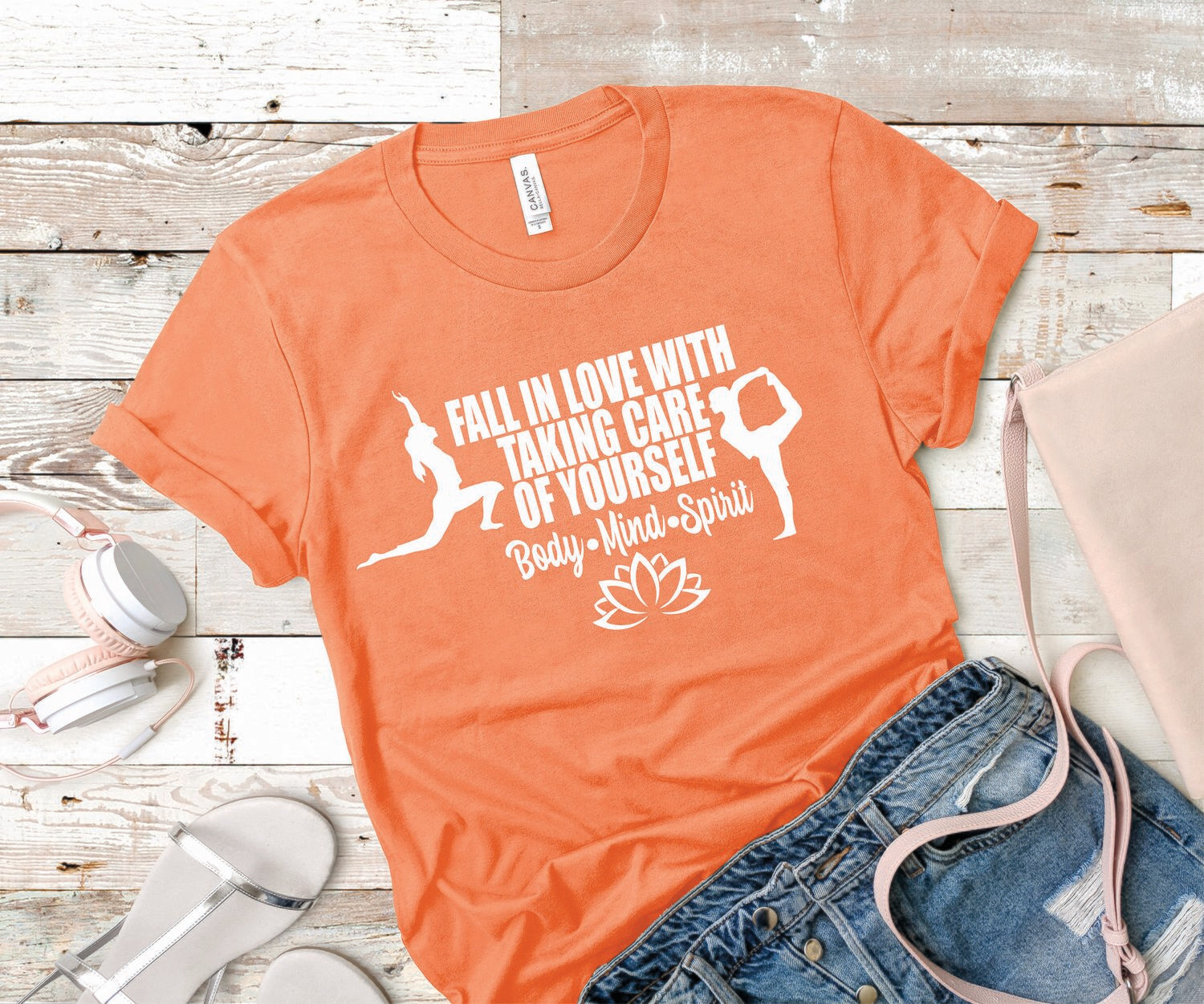 Yoga Body Mind Spirit Tee Shirt