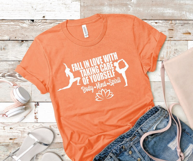 Yoga Body Mind Spirit Tee Shirt