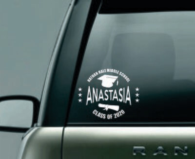 Custom Graduation Window Decals