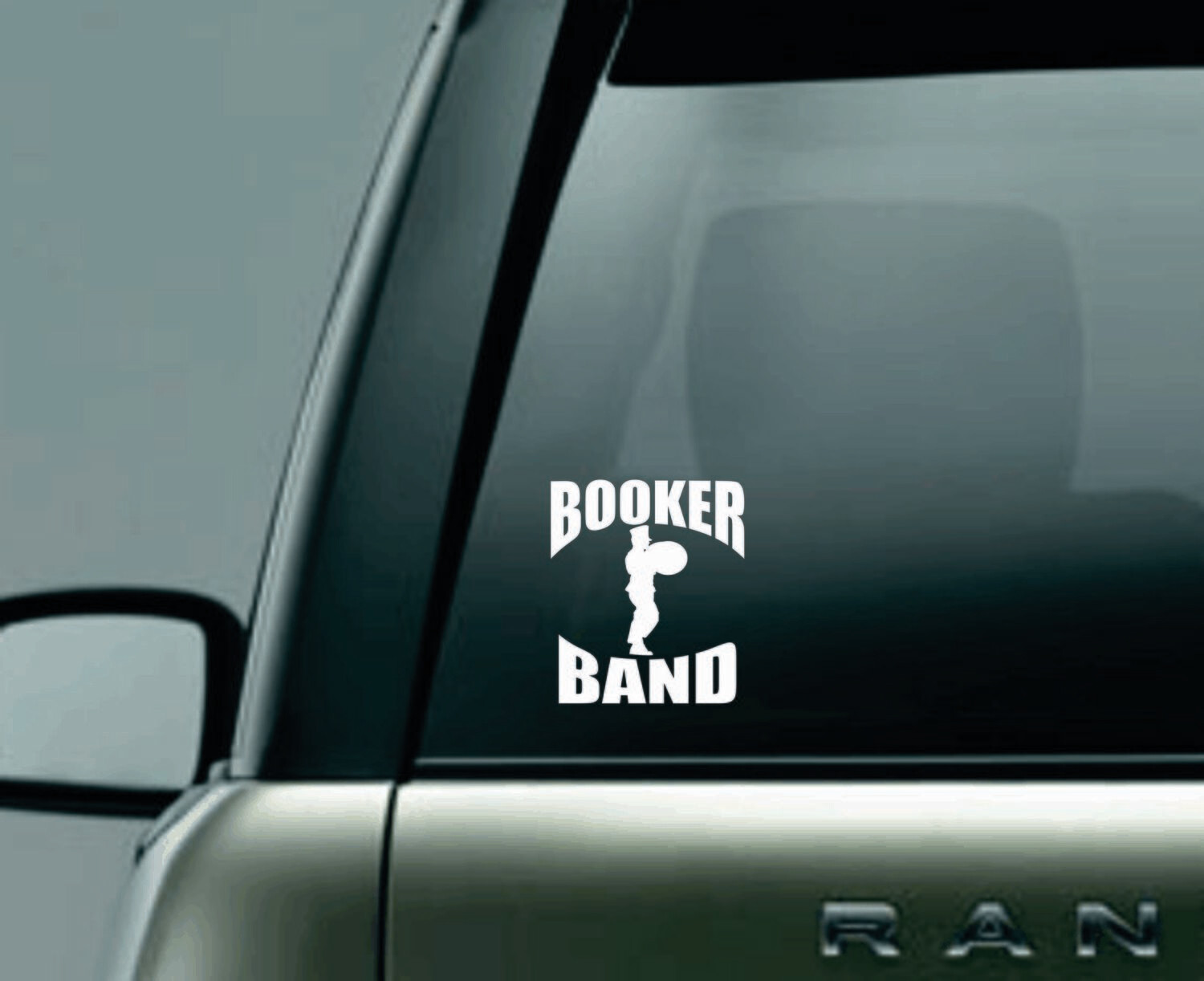 Custom Band Cymbals Window Decal