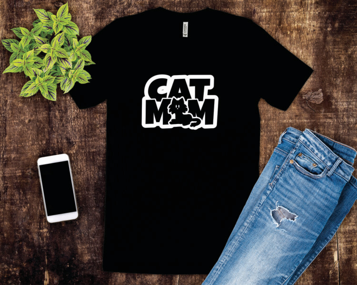 Cat Mom Tee Shirt