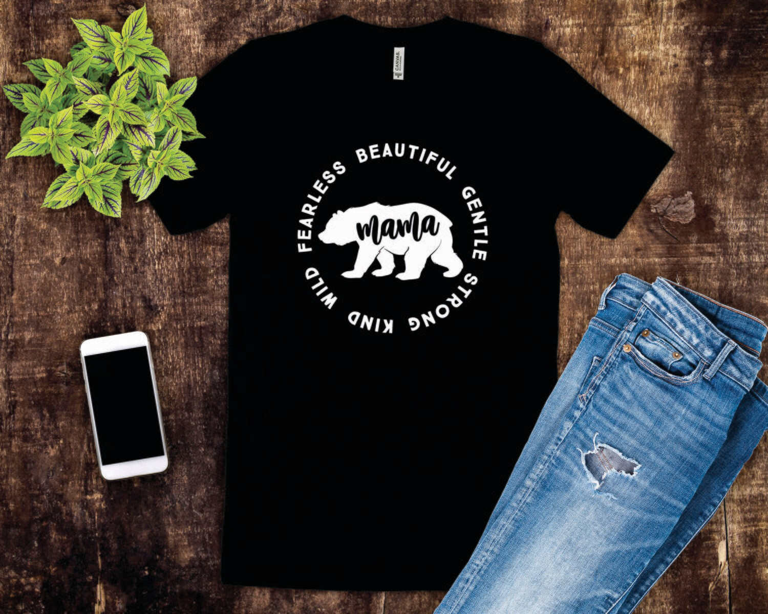 Mama Bear, Papa Bear, Brother Bear, Sister Bear or Baby Bear Tee Shirt or Onesie