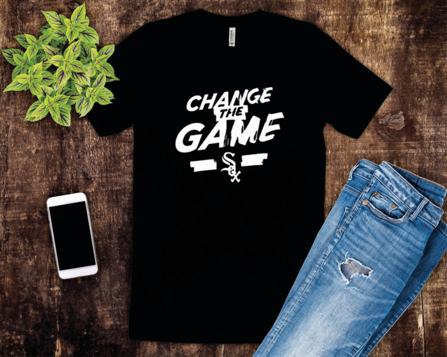 Change the Game Sox Baseball Tee Shirt