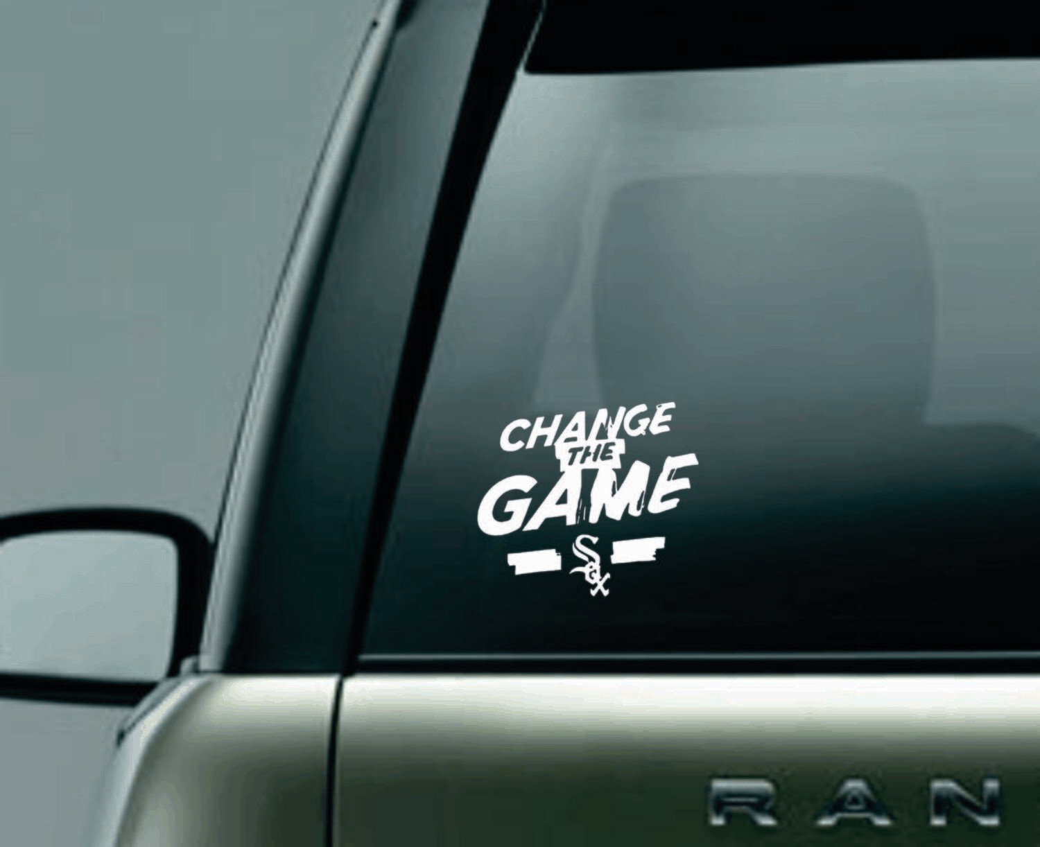 Change the Game Sox Window Decal