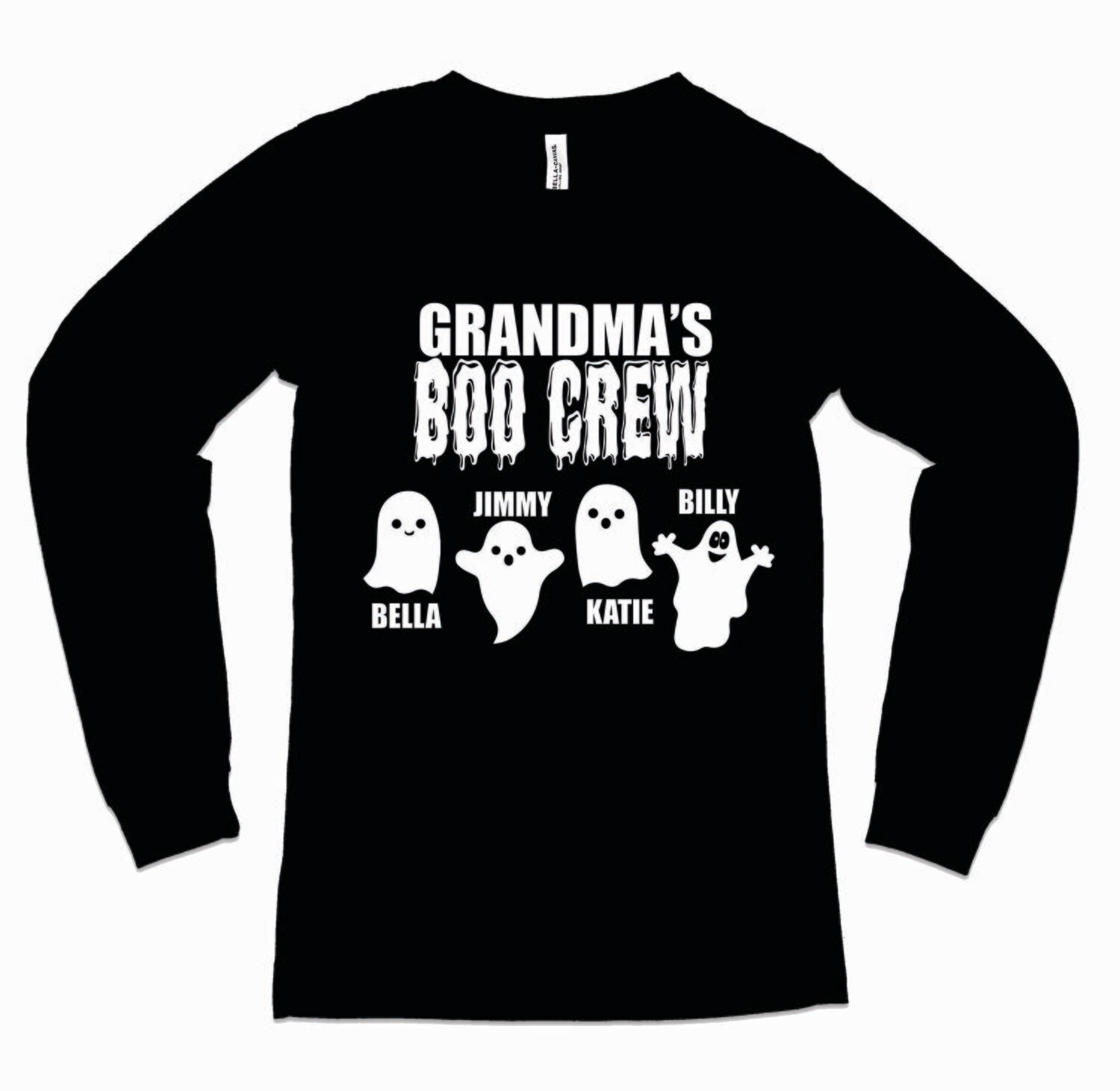 Custom Grandparent's Boo Crew Custom Tee Shirt