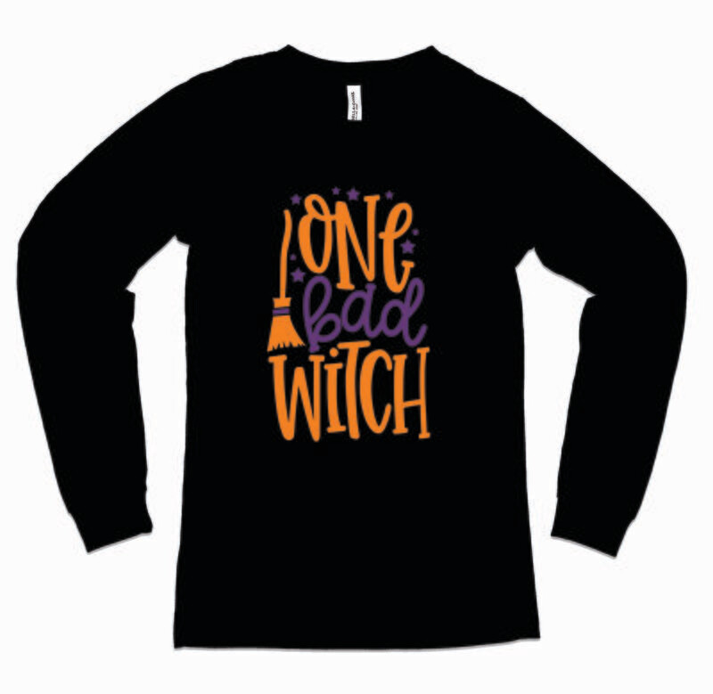 One Bad Witch Tee Shirt