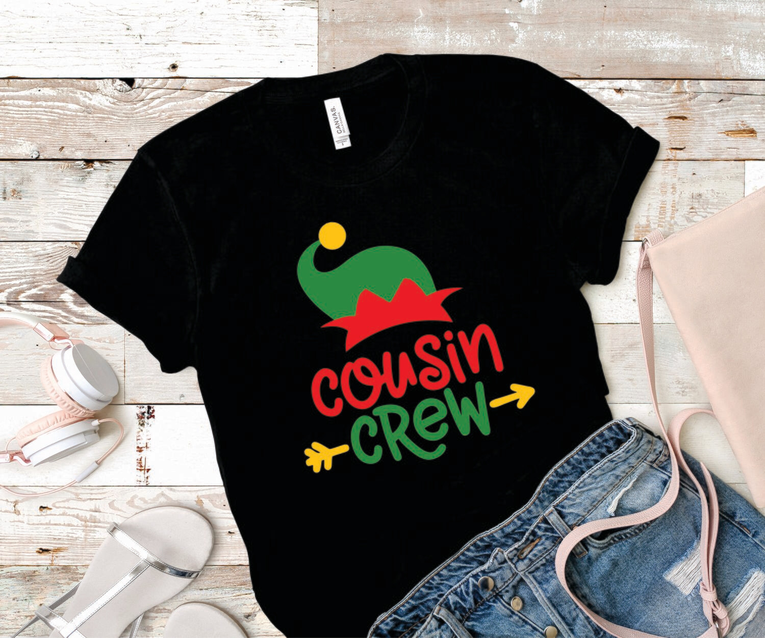 Cousin Crew Adult or Child Tee Shirt or Infant Onesie