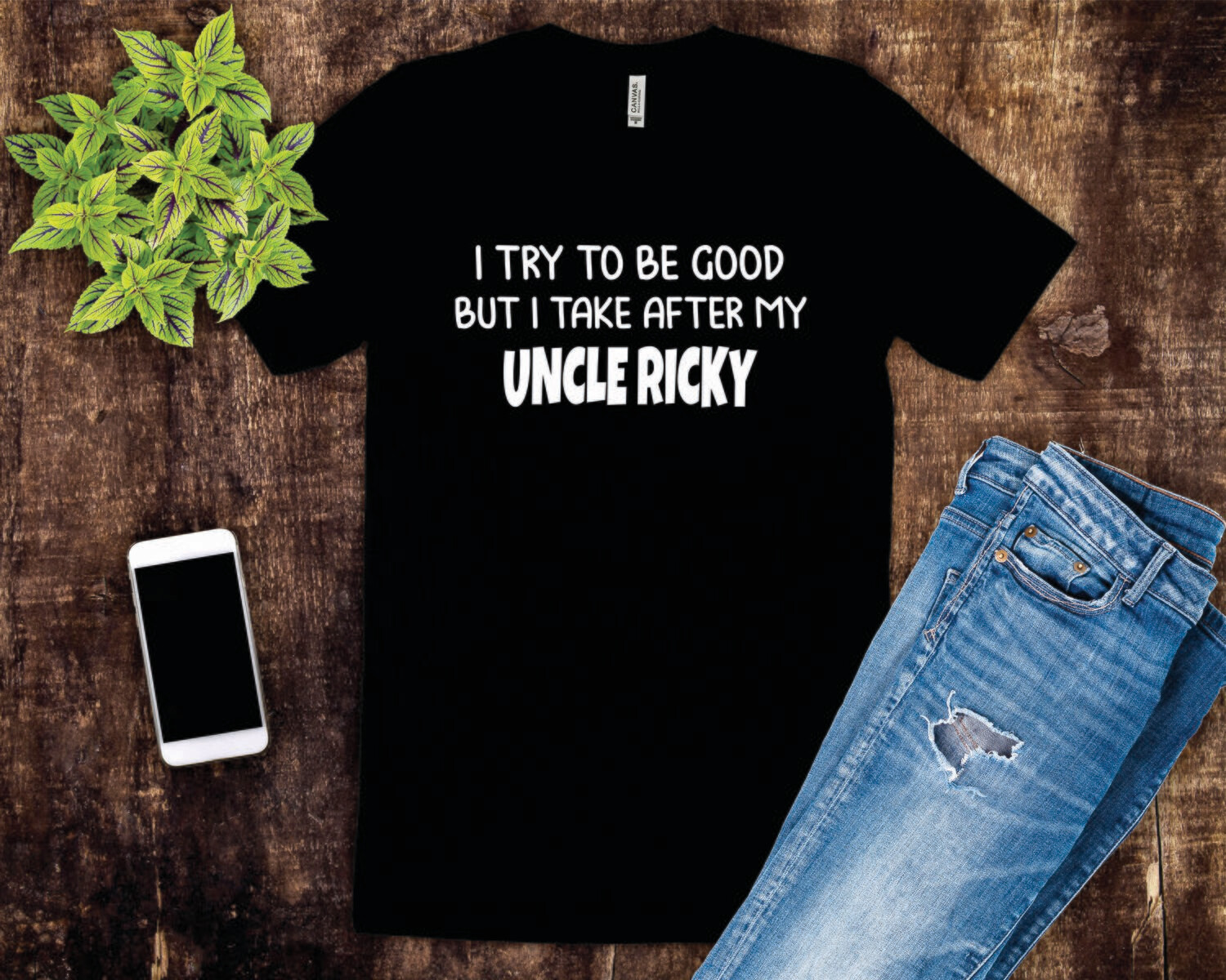 Custom I Try To Be Good But I Take After My .....