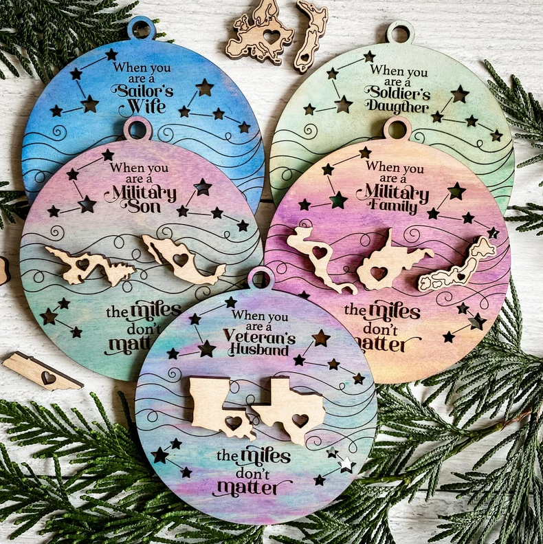 Customizable Togetherness Ornament