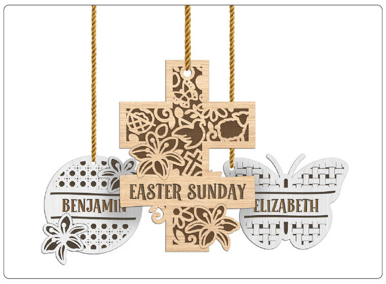 Custom Easter Basket Tags
