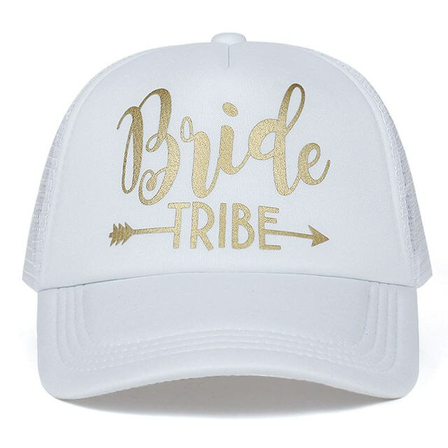 Bride Tribe Cap, Color: White