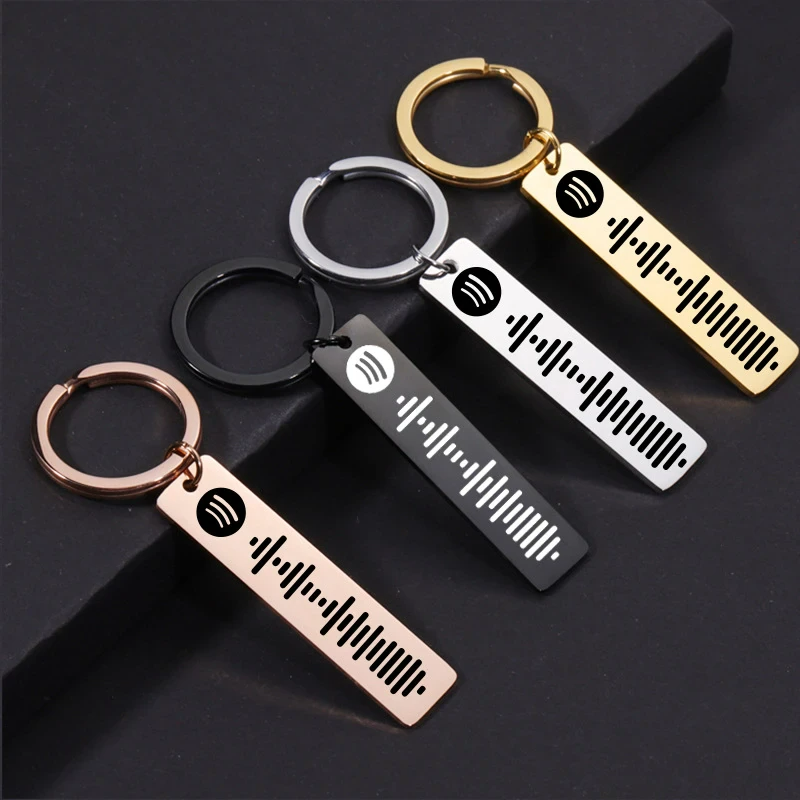 Custom Spotify Song Code Keyring