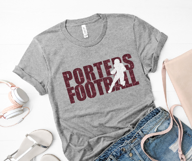 Custom Football Tee Shirt