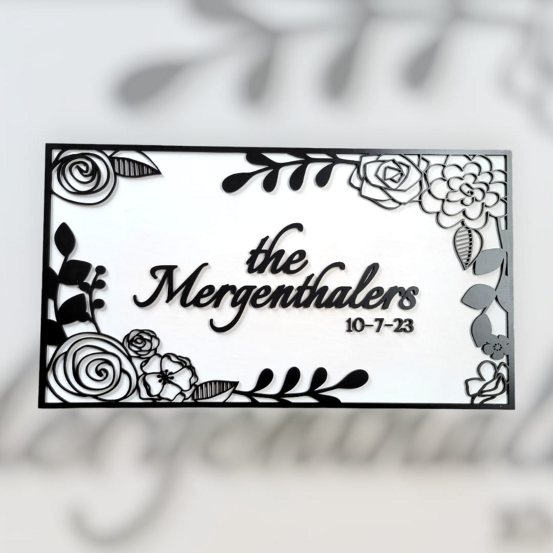 Custom Wedding Wall Art