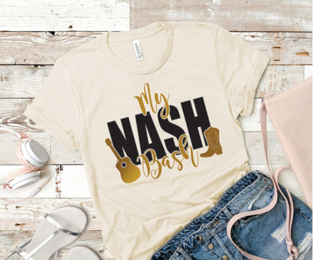 Personalized Nash Bash Bachelorette Party Tee Shirt