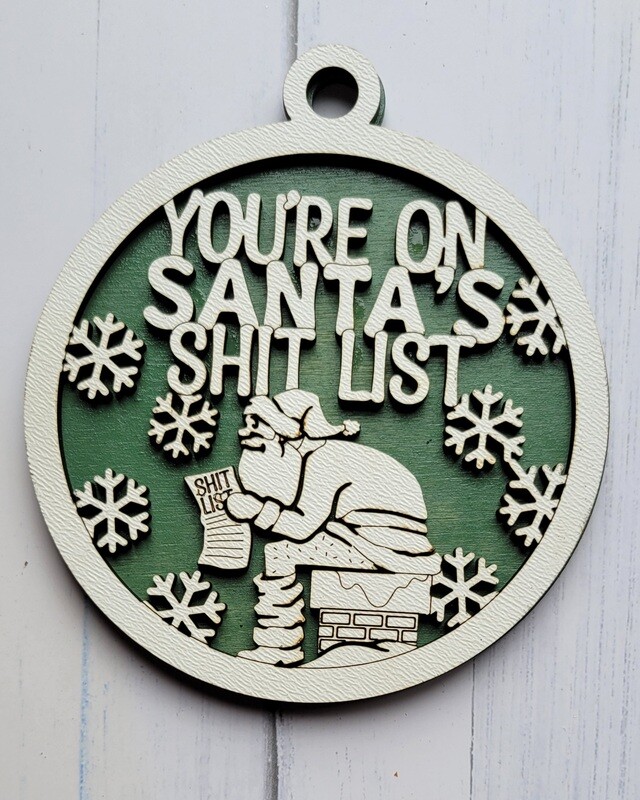 Naughty Christmas Ornaments
