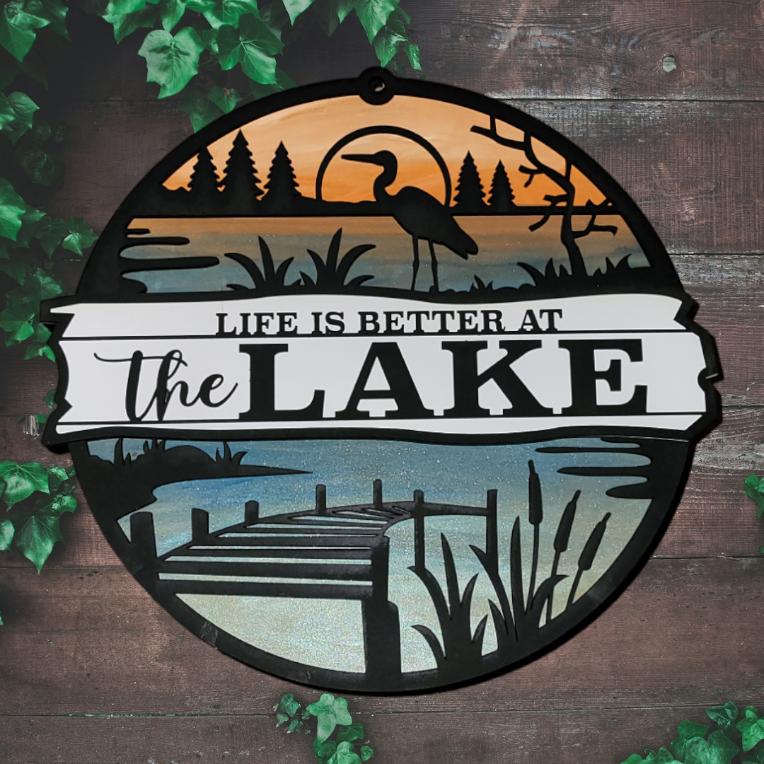 Life is Better at the Lake Wall Decor