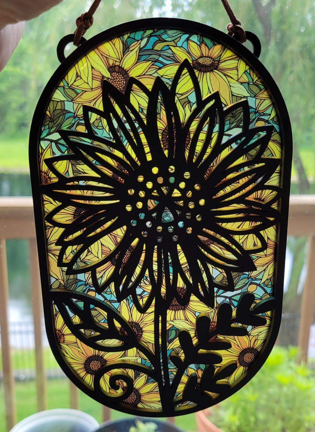 Sunflower Suncatcher Sunflower Suncatcher