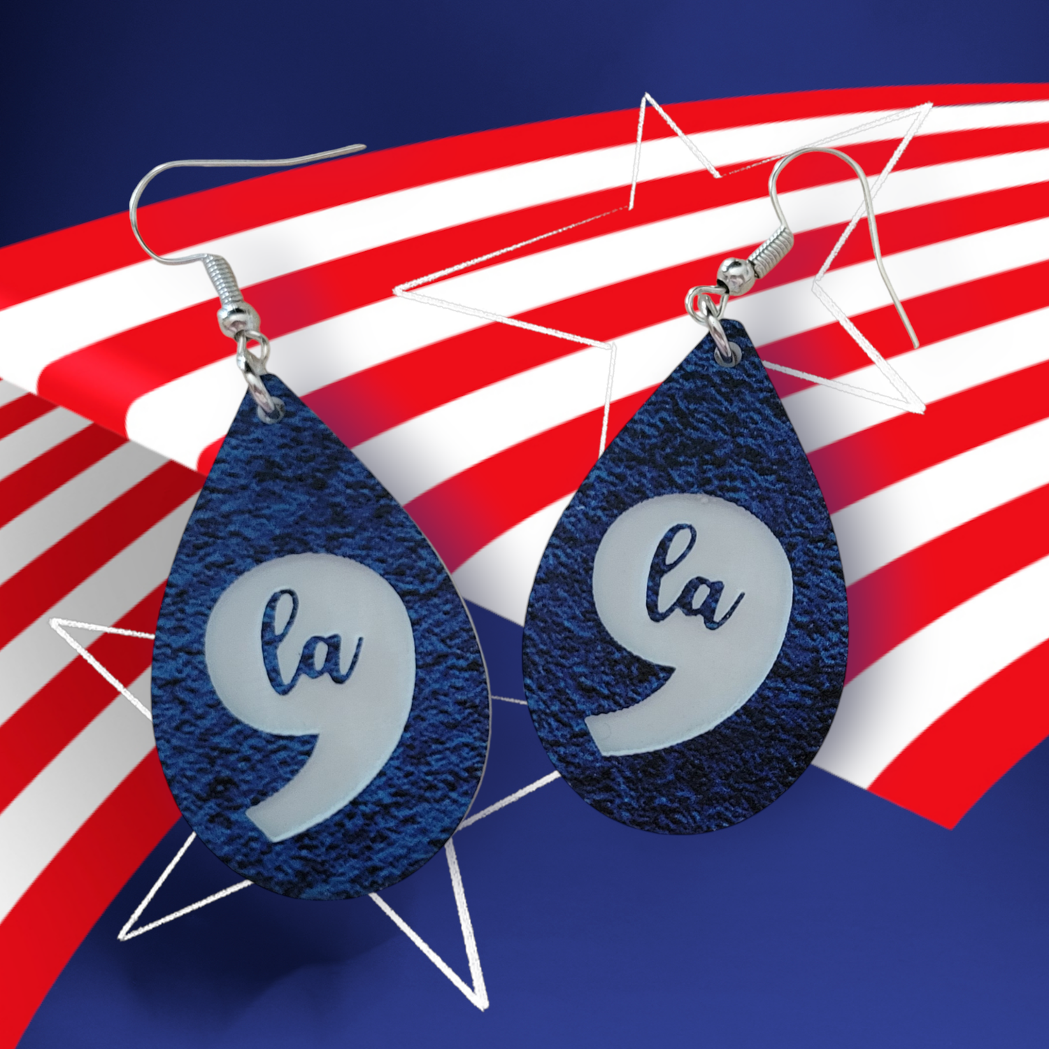 Comma-la (Kamala) Earrings
