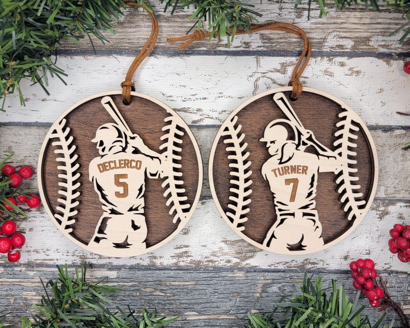 Custom Spotlight Sports Ornaments