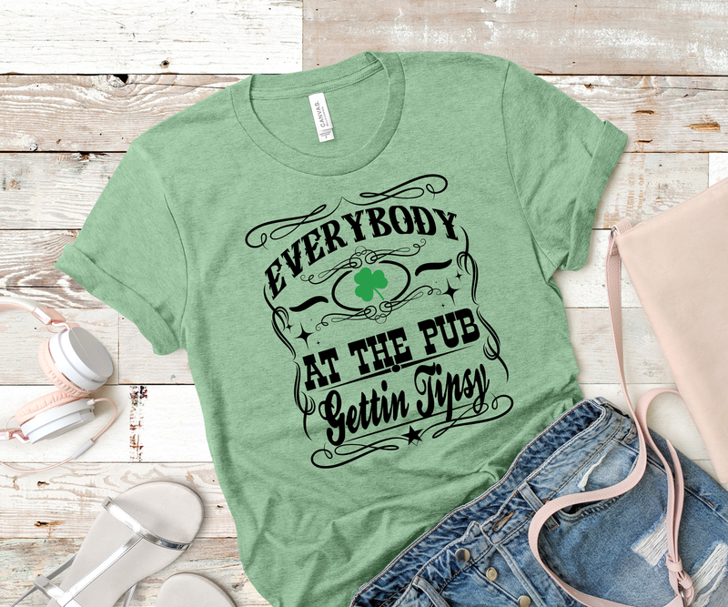 Everybody at the Pub Gettin' Tipsy Tee