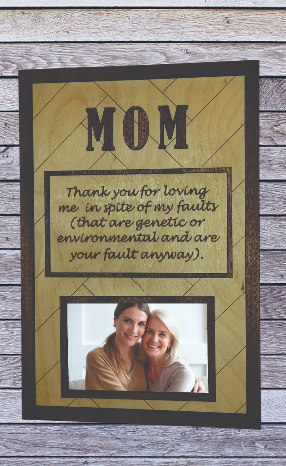Humorous Mother's Day Wall Decor Humorous Mother's Day Wall Decor