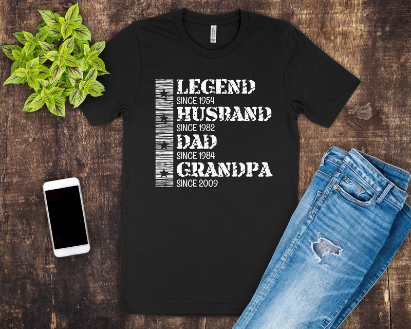 Men's "Legend Timeline" Tee