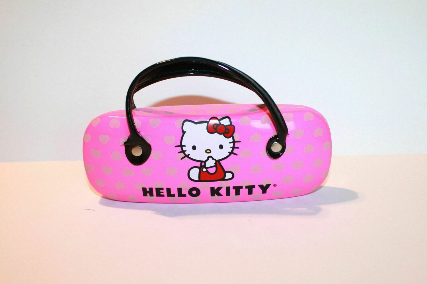 NEW Hello Kitty Girl's eyeglass Case purse Larger Neon Pink (RARE) NEW Hello Kitty Girl's eyeglass Case purse Larger Neon Pink (RARE)