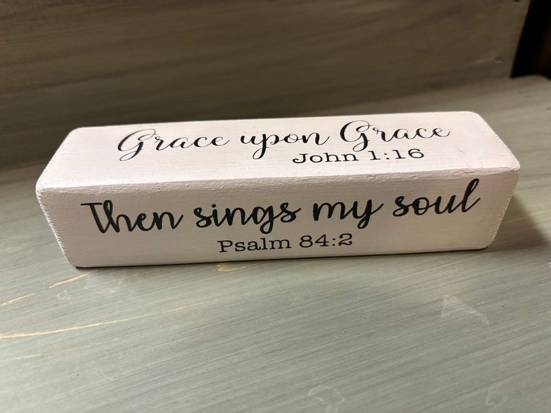Bible Verse Block