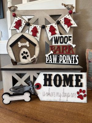 Dog Lover Tiered Tray Collection