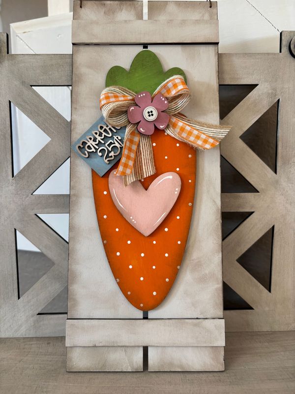 Carrot Patch Wall Hanging
