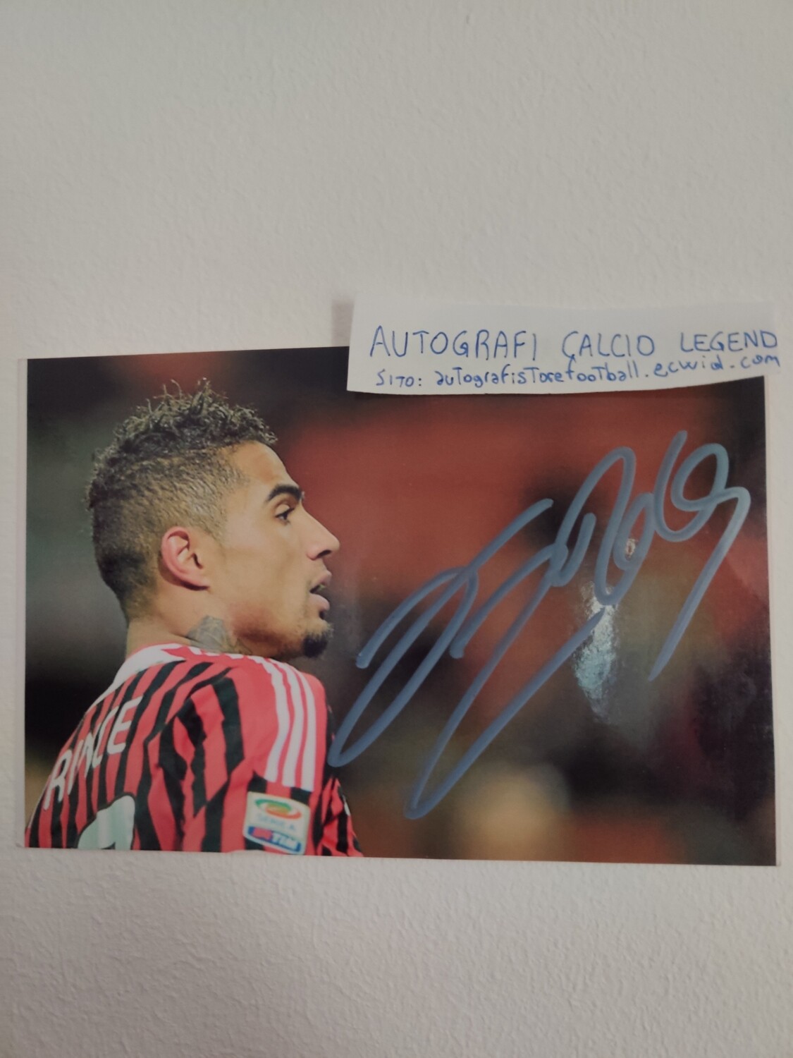 AUTOGRAFO BOATENG PRINCE