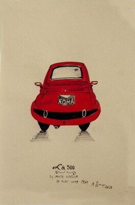 Fiat Illustration, Red