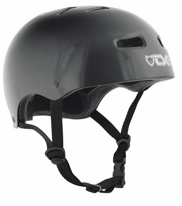 TSG Helm - Skate/BMX Solid Color -injected black-