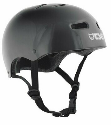 TSG Helm - Skate/BMX Solid Color
-injected black-