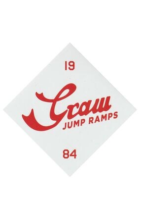 Graw - Jump Ramps - Aufkleber klein
