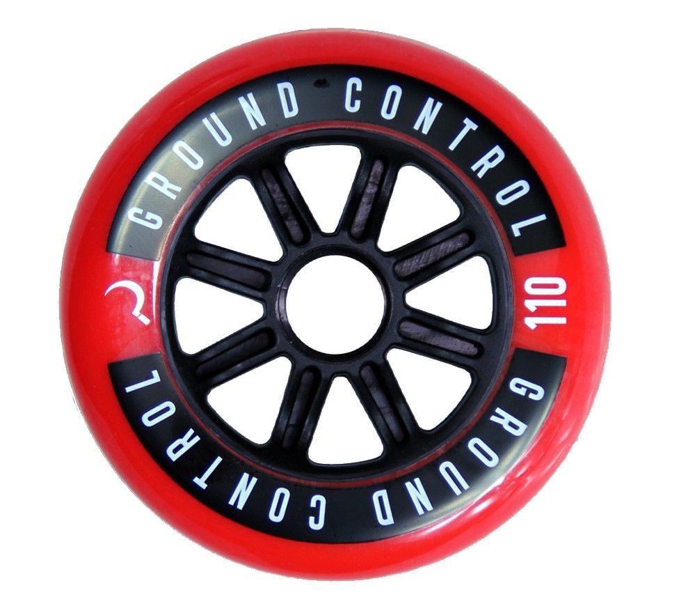 GC Wheels 3-pack red/black 110mm 85A