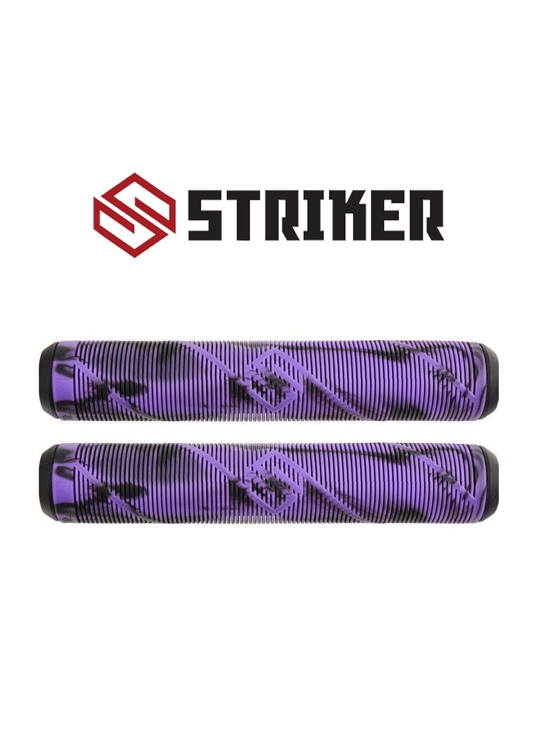 Striker Logo Scooter Grips