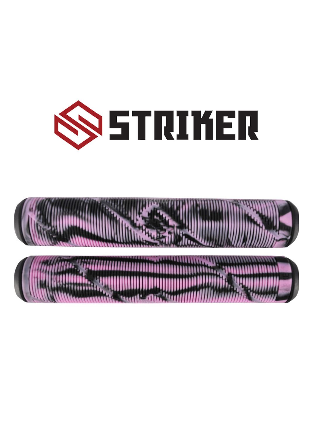 Striker Logo Scooter Grips