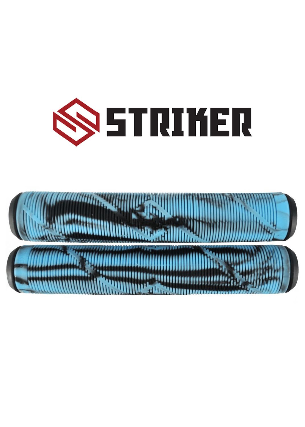 Striker Logo Scooter Grips