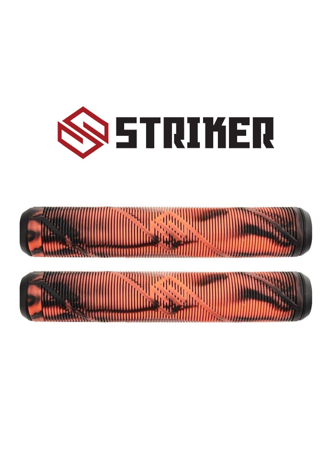 Striker Logo Scooter Grips