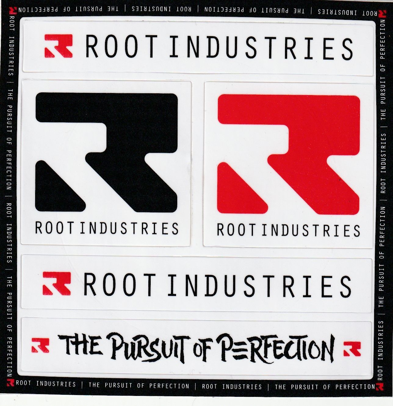 Root Aufkleber Set 2