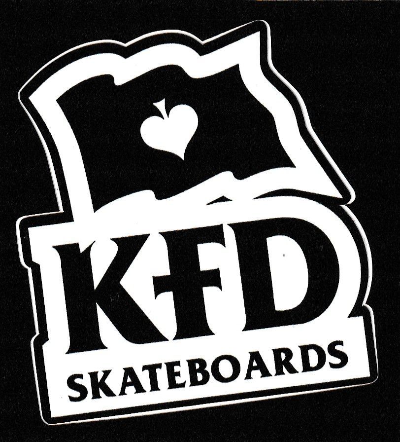 KFD Skateboards Aufkleber