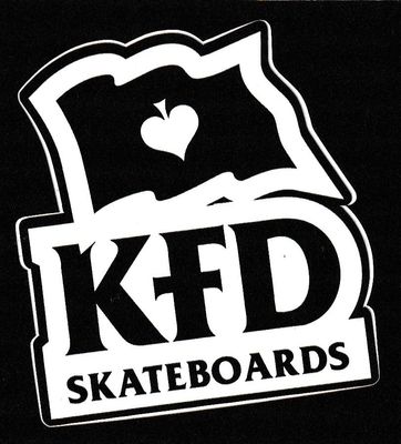 KFD Skateboards Aufkleber