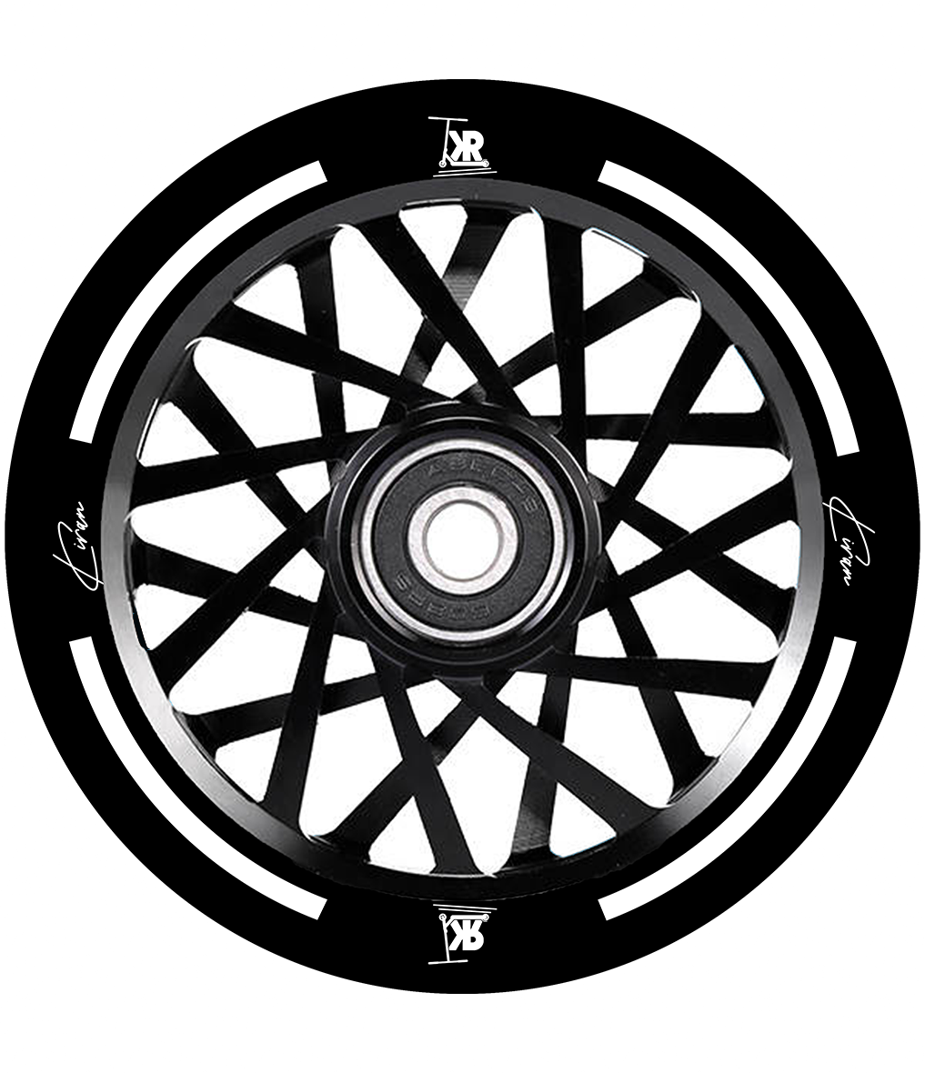 Kiran Reese Signature Wheels 110mm - 2 Stück - schwarz