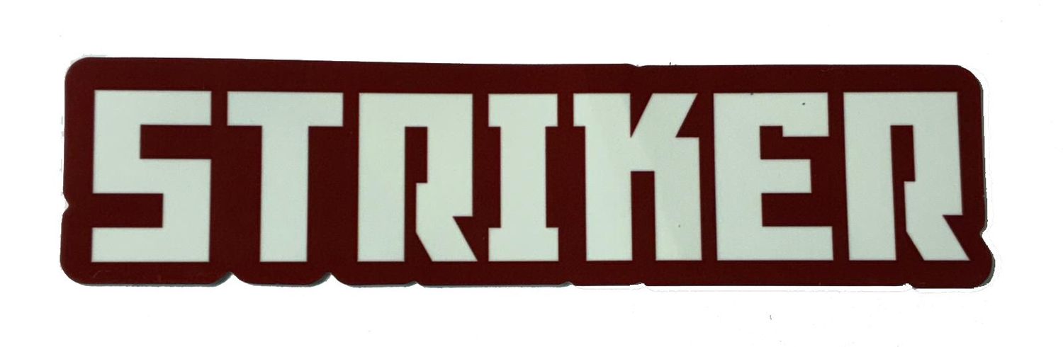 Striker Aufkleber