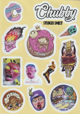 Chubby Sticker Sheet Chubby Sticker Sheet