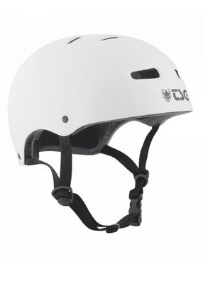 TSG Helm - Skate/BMX Solid Color - injected White -