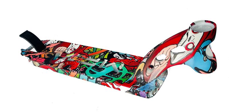 Madd Gear MFX 4.5 Graffiti Limited Edition Stunt Scooter Deck