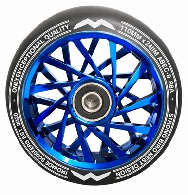 Movade Nest Wheels 110mm - Blue Chrome - 2 Stück Movade Nest Wheels 110mm - Blue Chrome - 2 Stück